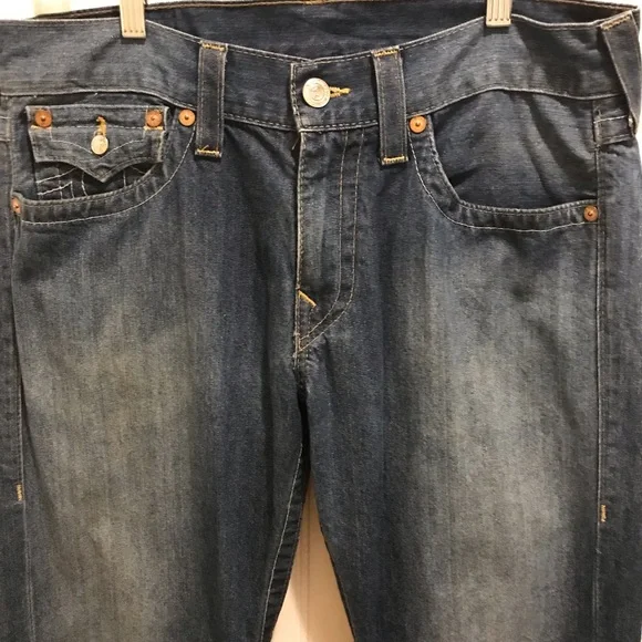 True Religion Men's Blue Jeans